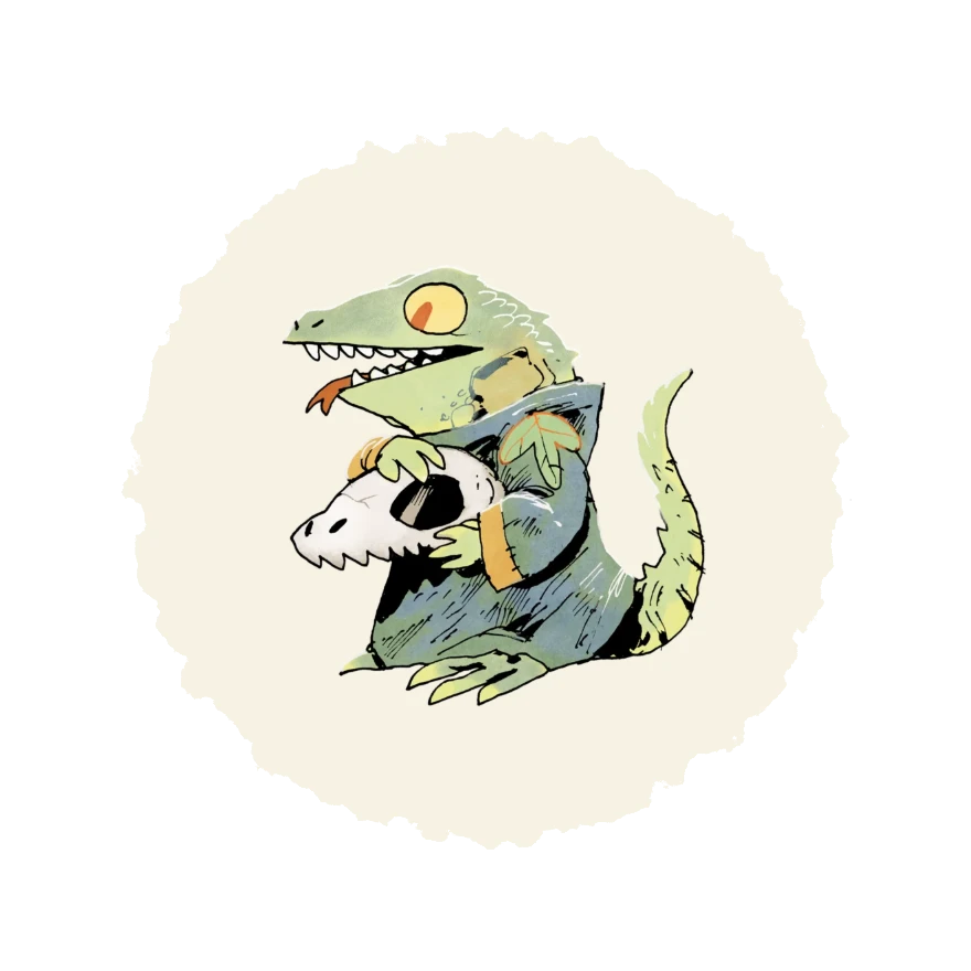 The Lizard Cult portrait